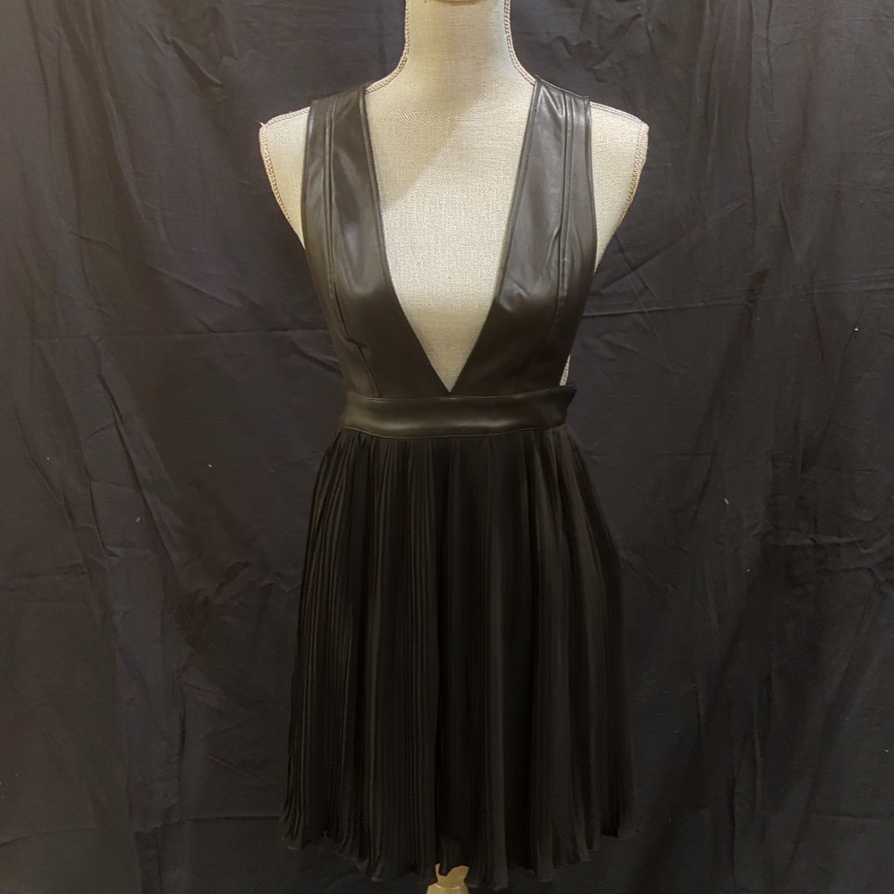 Forever 21 Faux Leather Dress